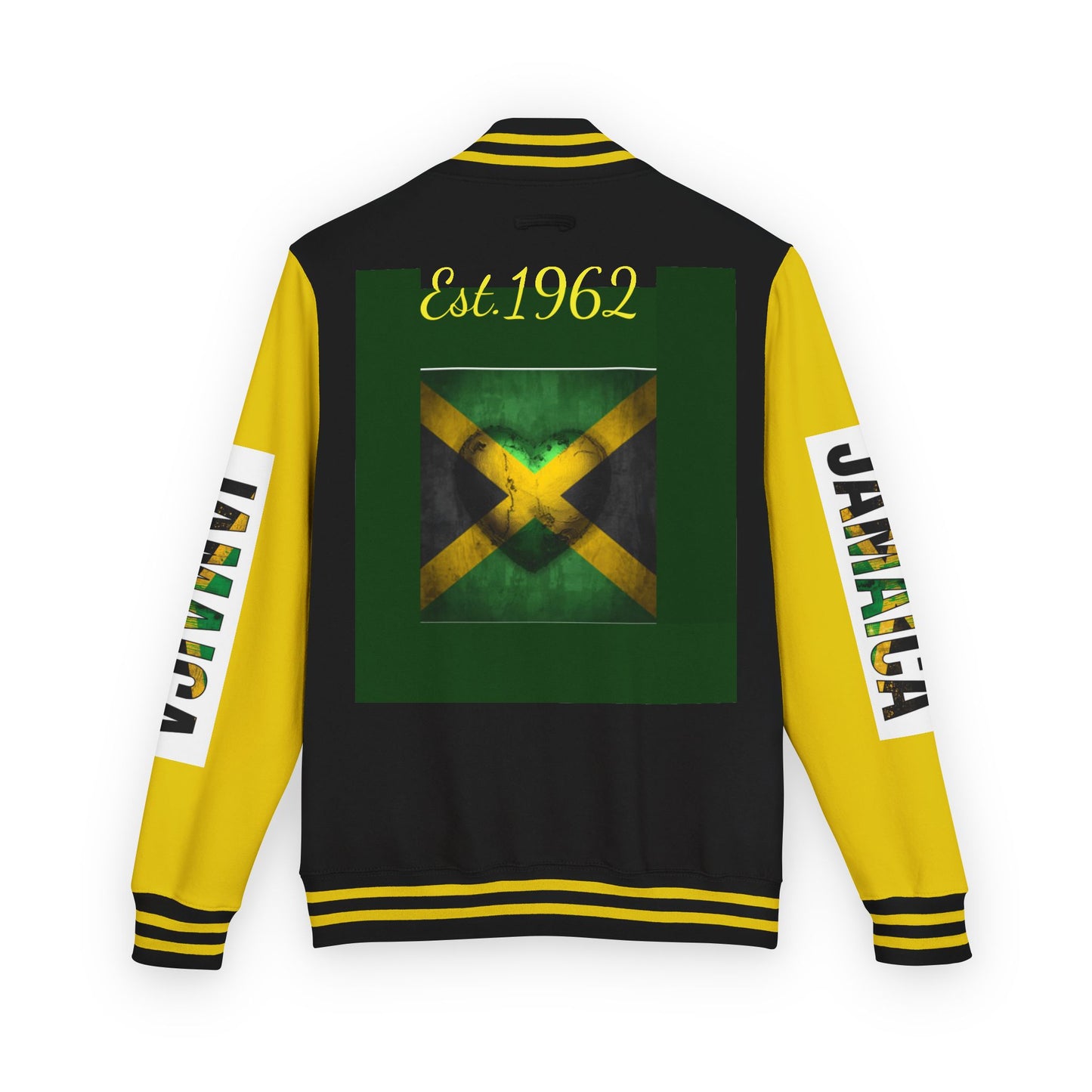 Jamaican Pride Letterman Jacket - Unisex Heavyweight