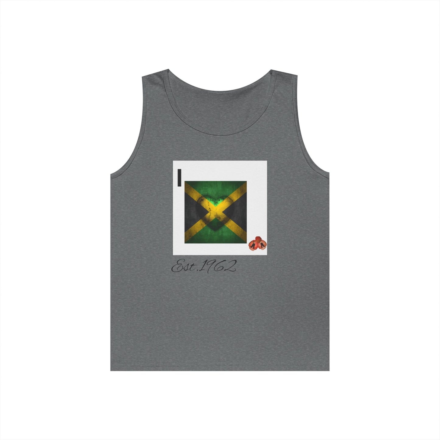 Unisex Heavy Cotton Tank Top with Inspirational Designs, Perfect for Summer, Festivals, Gifts, Gym Wear, Unisex Apparel