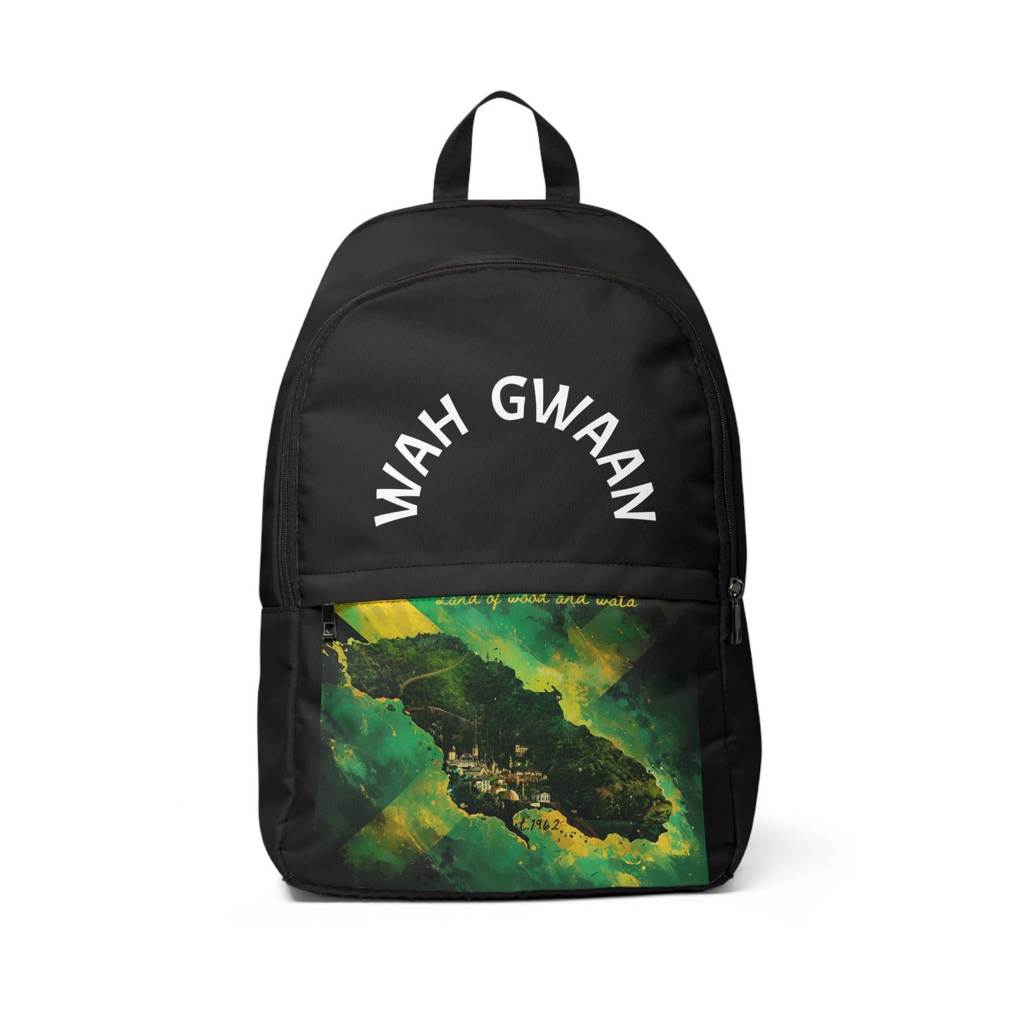 Vibrant Unisex Fabric Backpack - Perfect for School, Travel, Gifts, Festivals, Everyday Use