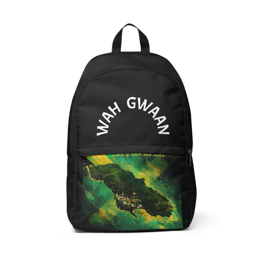 Vibrant Unisex Fabric Backpack - Perfect for School, Travel, Gifts, Festivals, Everyday Use