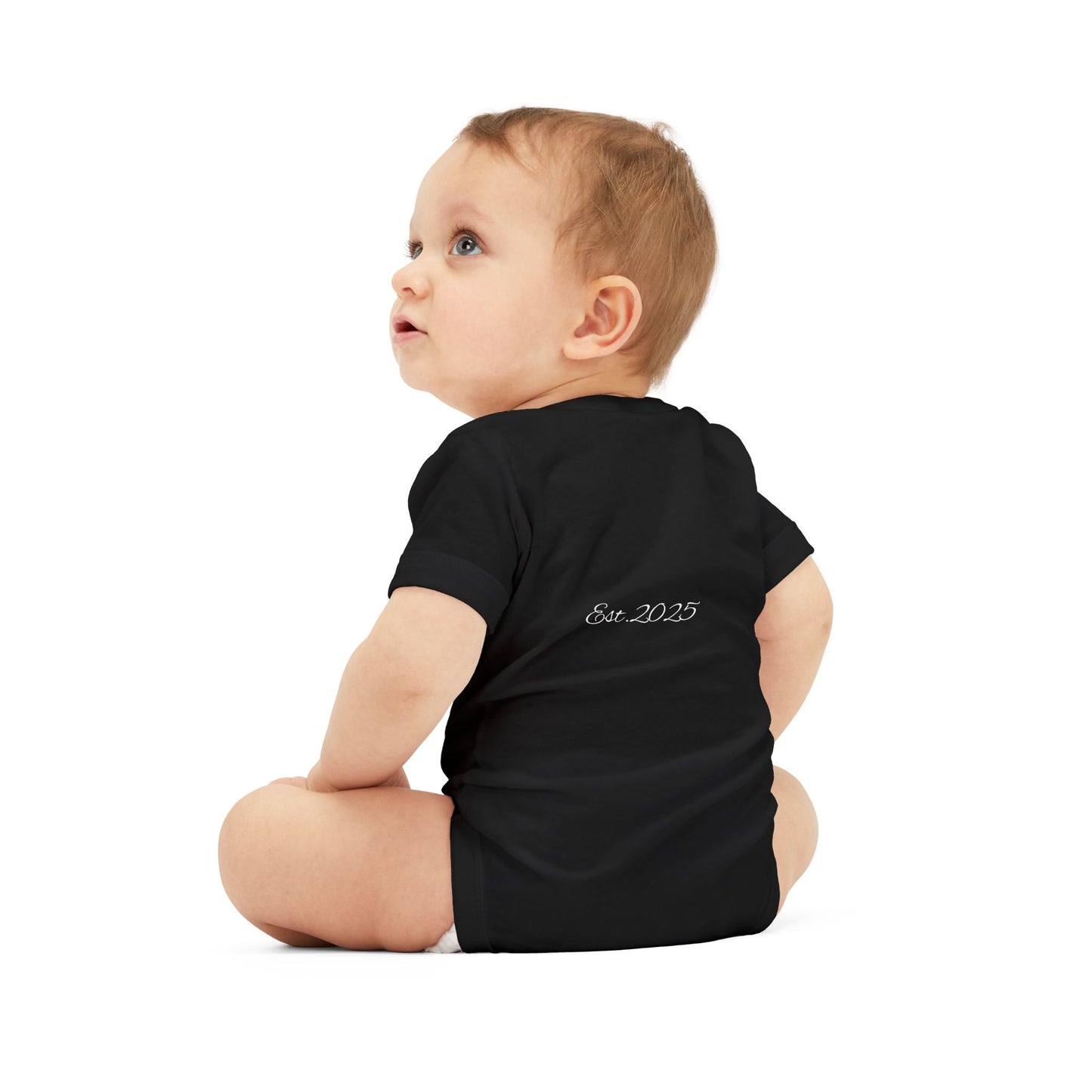 New Baby Jersey Bodysuit, Cute Baby Shower Gift, Infant One Piece, Animal Themed Baby Clothing, Newborn Outfit