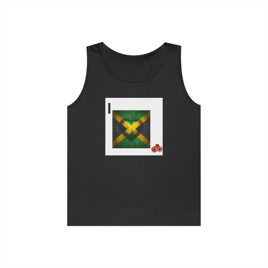 Unisex Heavy Cotton Tank Top with Inspirational Designs, Perfect for Summer, Festivals, Gifts, Gym Wear, Unisex Apparel