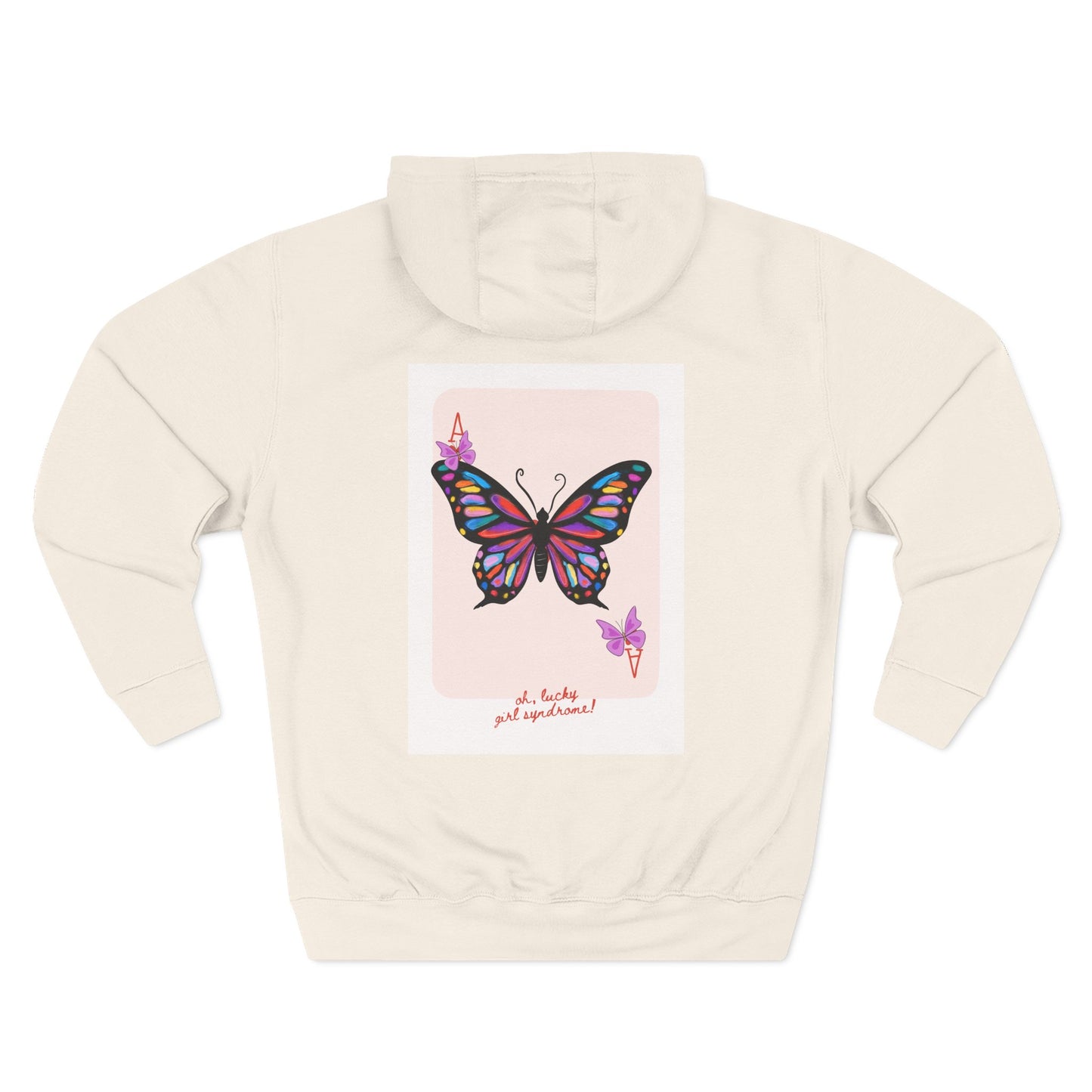 Butterfly Bliss Fleece Hoodie - Artistic Butterfly Design, Cozy Layer, Gift for Her, Eco-friendly Sweatshirt, Nature Lover, [...]