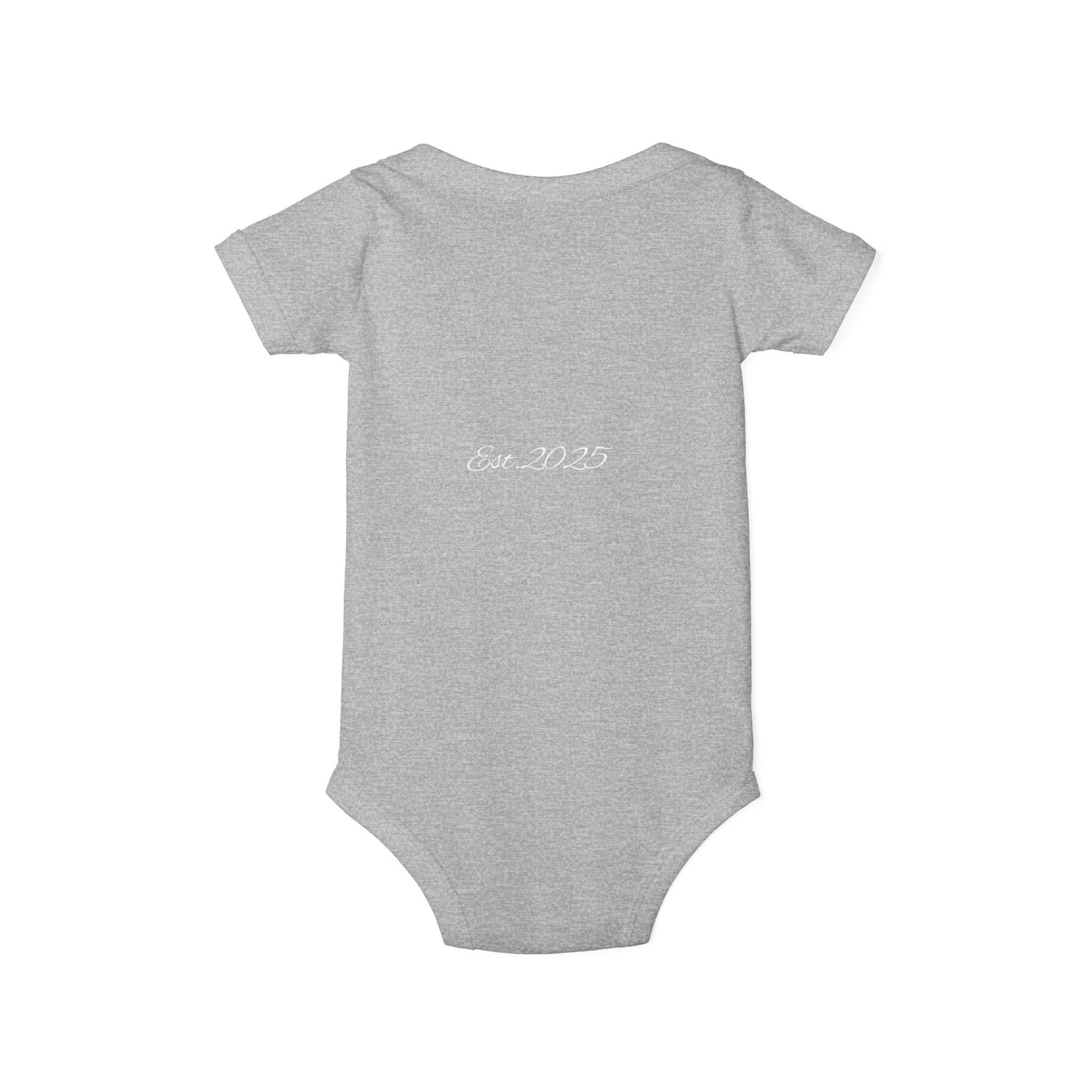 New Baby Jersey Bodysuit, Cute Baby Shower Gift, Infant One Piece, Animal Themed Baby Clothing, Newborn Outfit