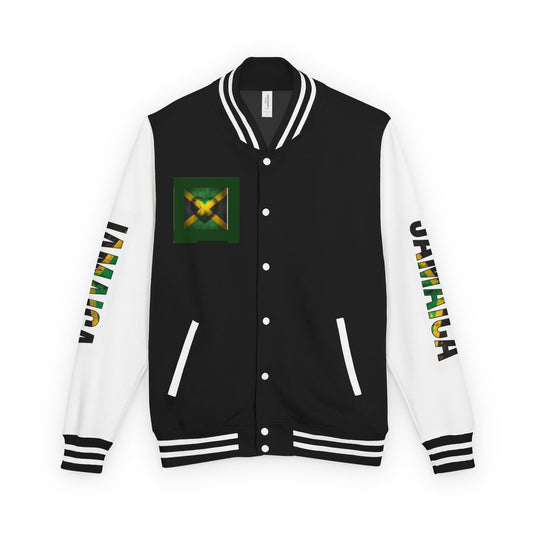 Jamaican Pride Letterman Jacket - Unisex Heavyweight