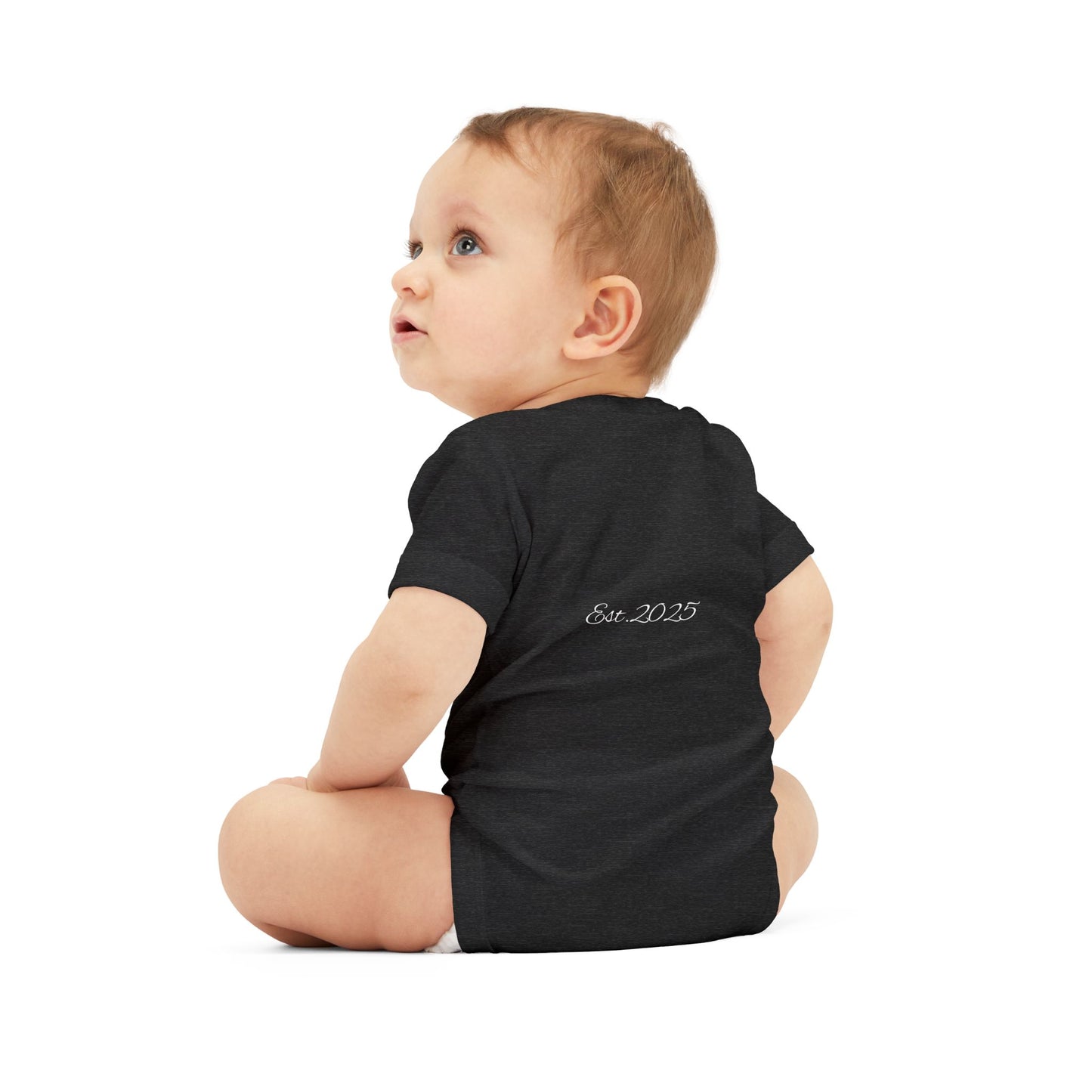 New Baby Jersey Bodysuit, Cute Baby Shower Gift, Infant One Piece, Animal Themed Baby Clothing, Newborn Outfit