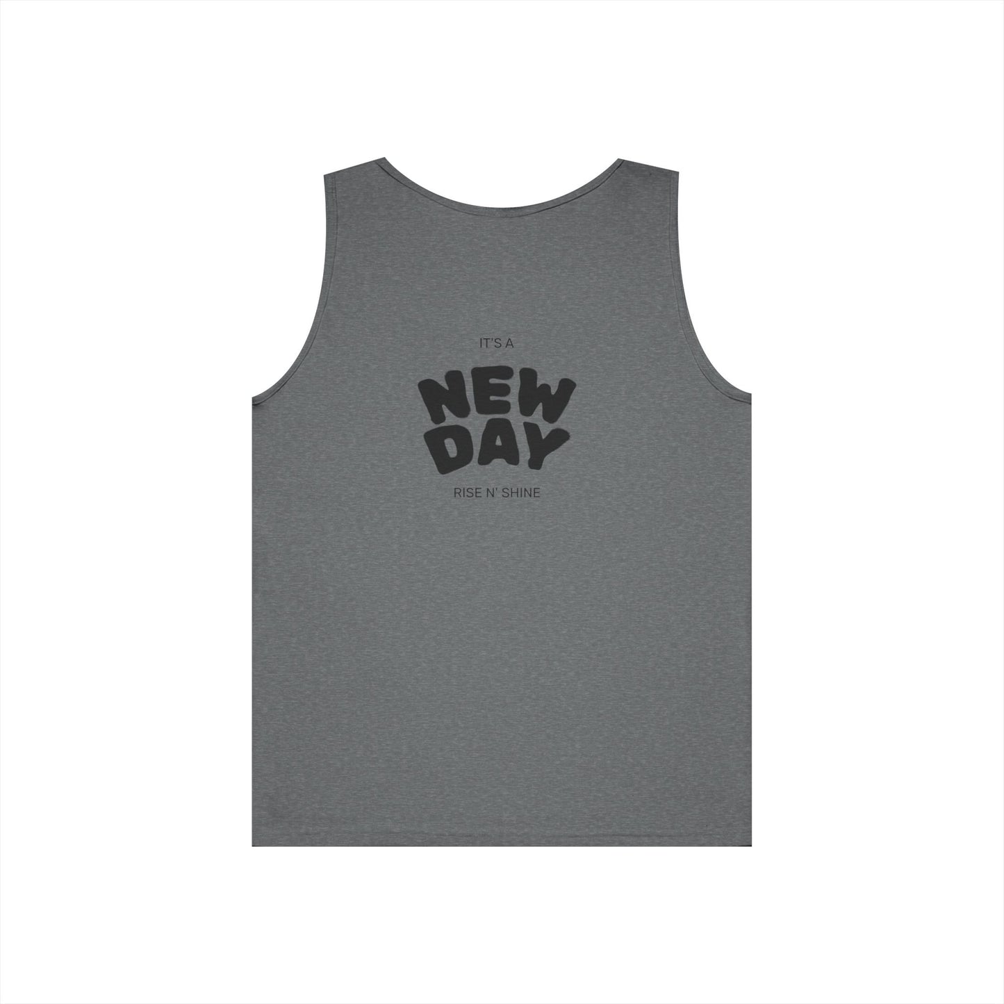 Unisex Heavy Cotton Tank Top with Inspirational Designs, Perfect for Summer, Festivals, Gifts, Gym Wear, Unisex Apparel