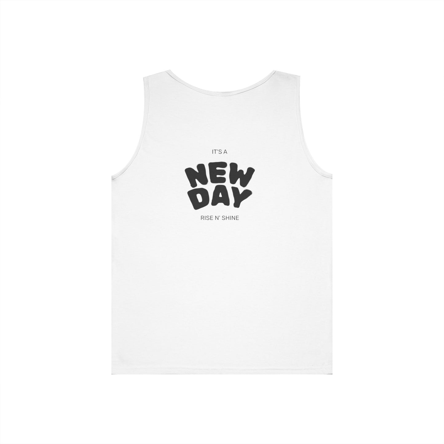 Unisex Heavy Cotton Tank Top with Inspirational Designs, Perfect for Summer, Festivals, Gifts, Gym Wear, Unisex Apparel