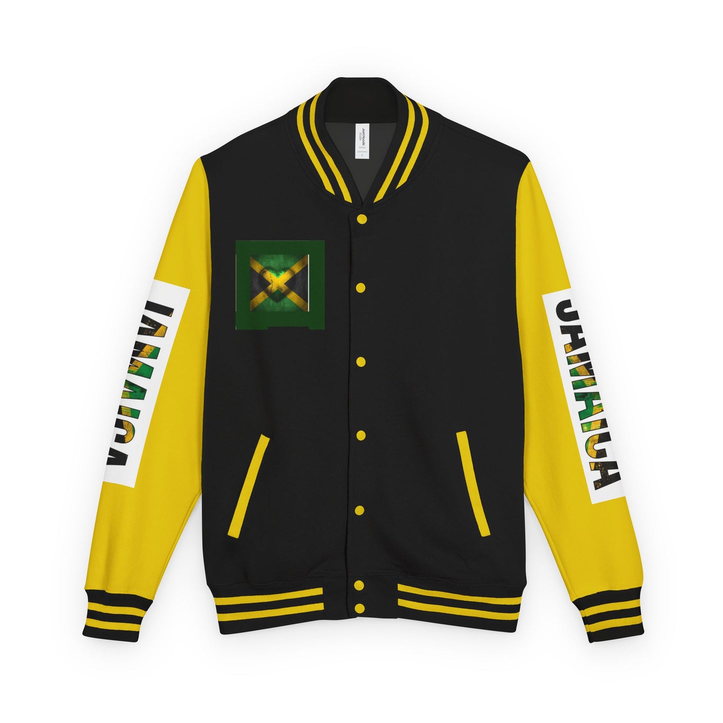 Jamaican Pride Letterman Jacket - Unisex Heavyweight