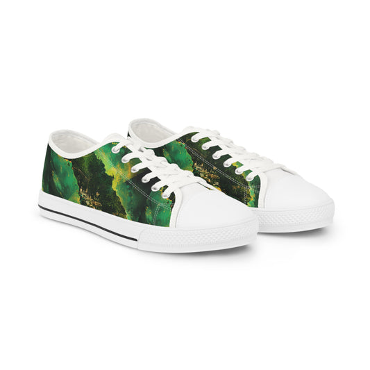 Stylish Art Sneakers, Casual Low Top Shoes, Trendy Men’s Footwear, Unique Graphic Sneakers, Perfect for Everyday Wear