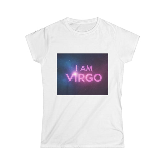 Virgo Zodiac Women's Softstyle Tee - Astrology Shirt, Horoscope Gift, Self Love Apparel, Birthday Gift, Zodiac Sign Tees
