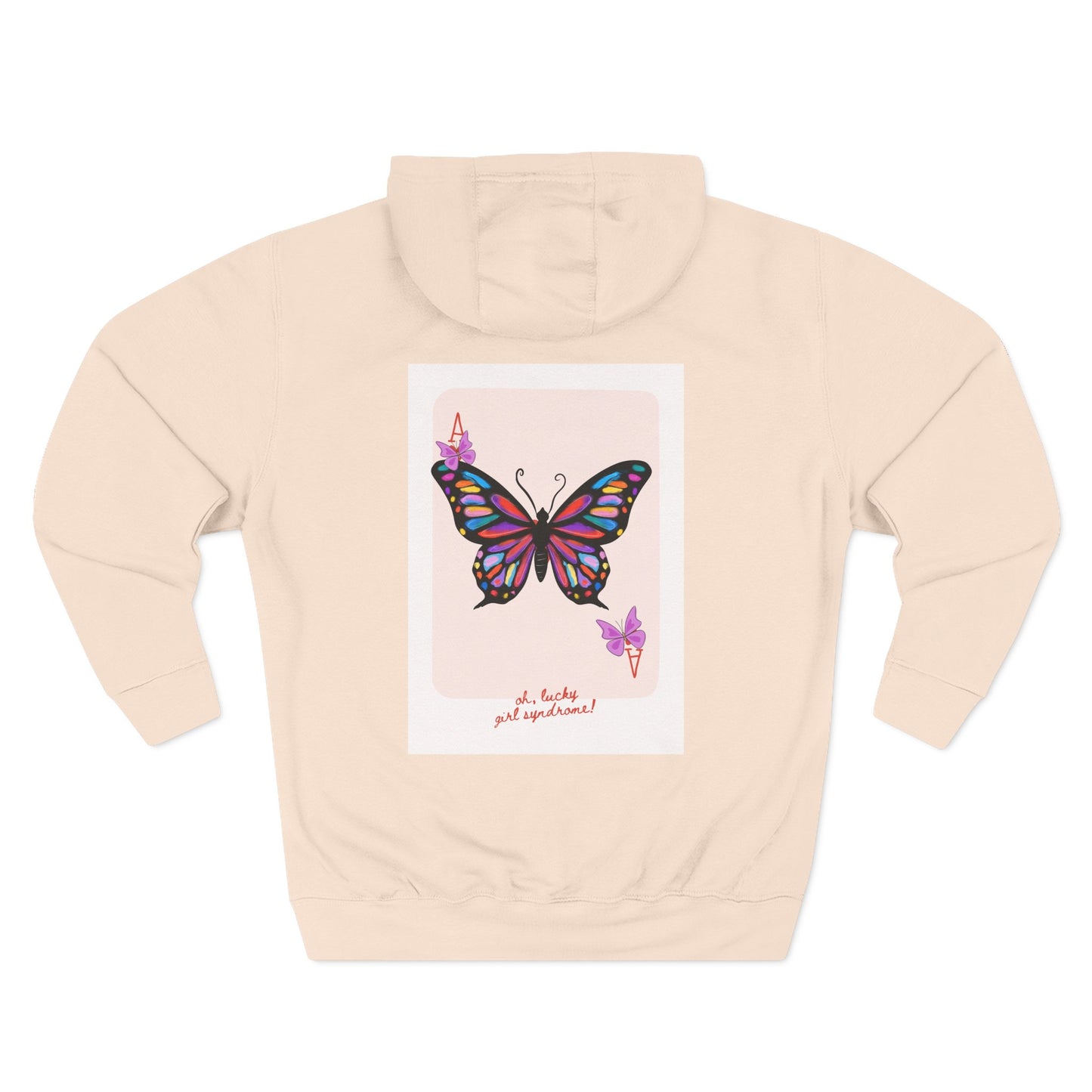 Butterfly Bliss Fleece Hoodie - Artistic Butterfly Design, Cozy Layer, Gift for Her, Eco-friendly Sweatshirt, Nature Lover, [...]