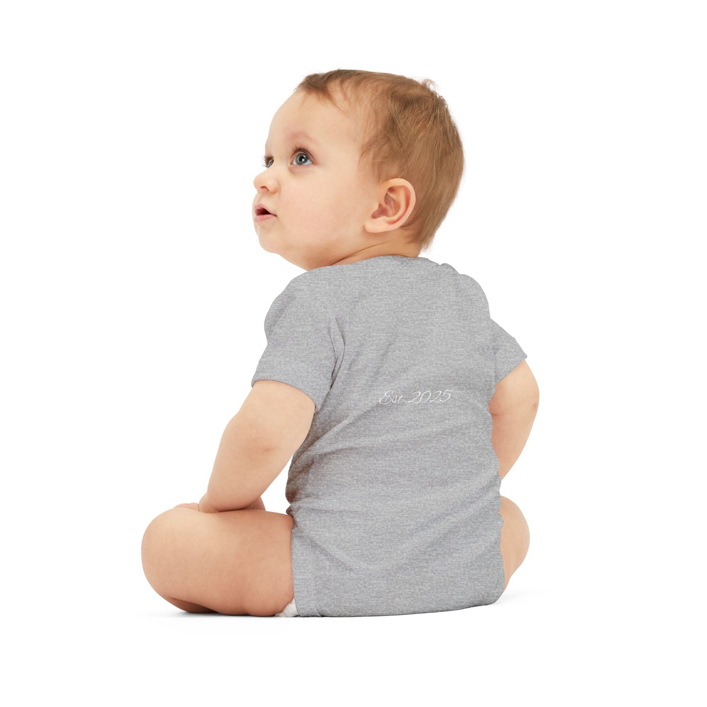 New Baby Jersey Bodysuit, Cute Baby Shower Gift, Infant One Piece, Animal Themed Baby Clothing, Newborn Outfit