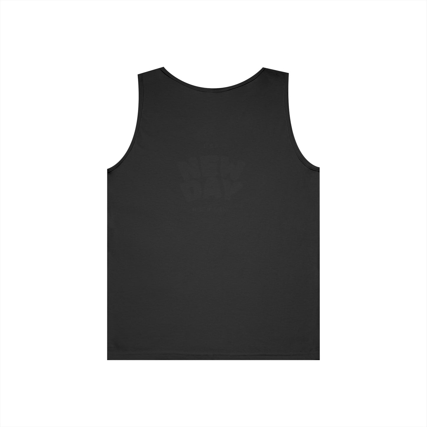 Unisex Heavy Cotton Tank Top with Inspirational Designs, Perfect for Summer, Festivals, Gifts, Gym Wear, Unisex Apparel
