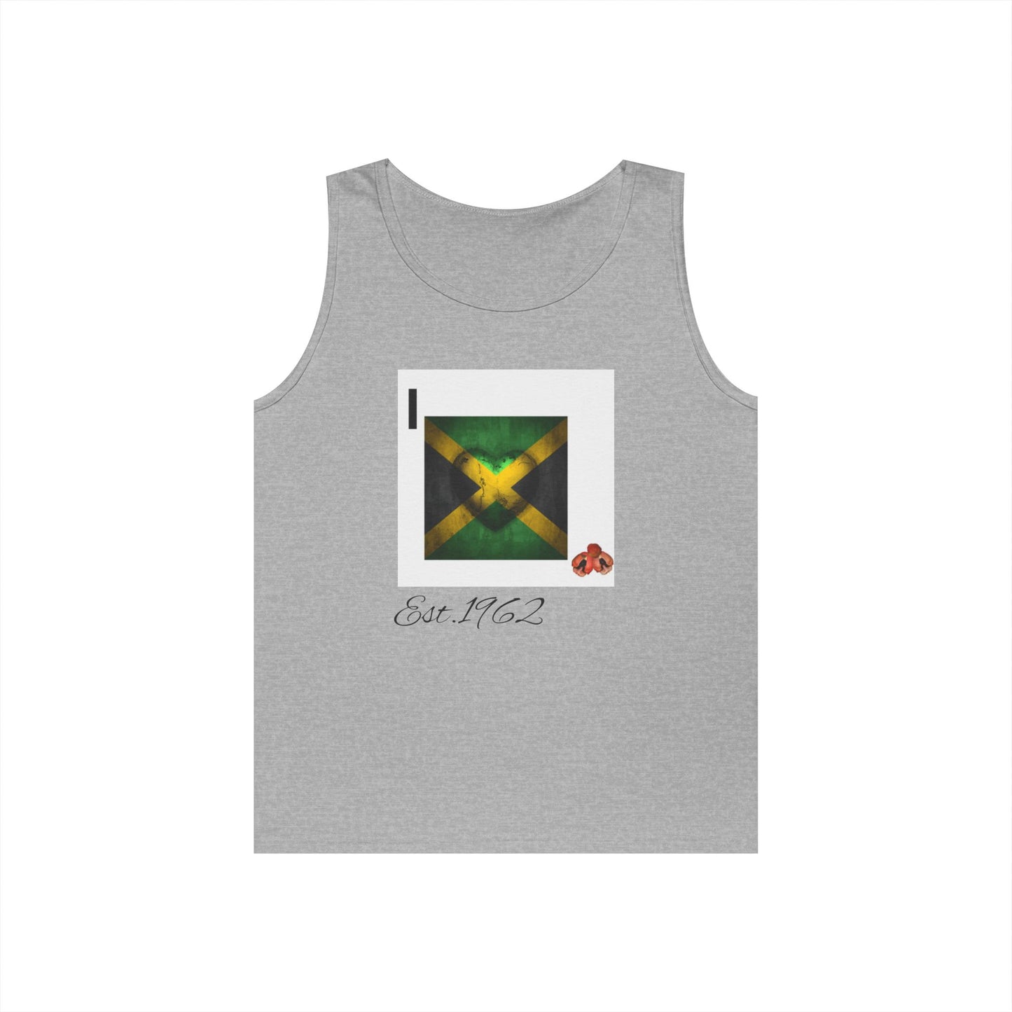 Unisex Heavy Cotton Tank Top with Inspirational Designs, Perfect for Summer, Festivals, Gifts, Gym Wear, Unisex Apparel
