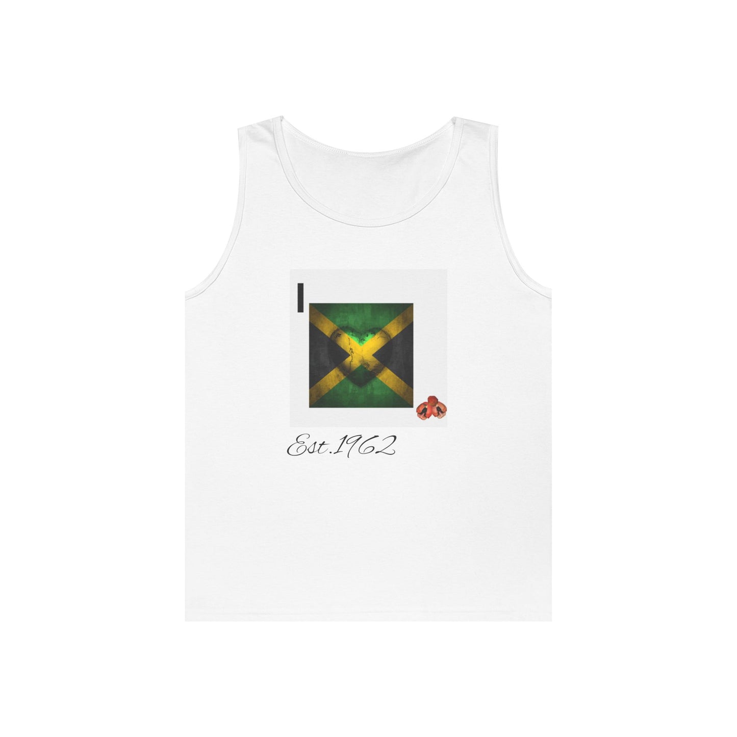 Unisex Heavy Cotton Tank Top with Inspirational Designs, Perfect for Summer, Festivals, Gifts, Gym Wear, Unisex Apparel