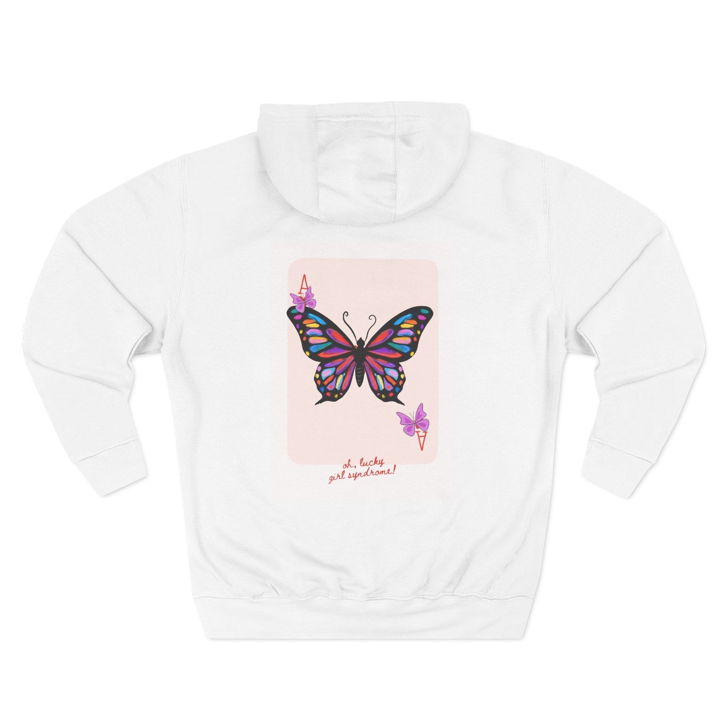 Butterfly Bliss Fleece Hoodie - Artistic Butterfly Design, Cozy Layer, Gift for Her, Eco-friendly Sweatshirt, Nature Lover, [...]